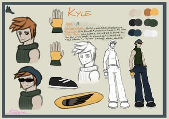 Kyle - Character Concept Art Kyle - Character Concept Art